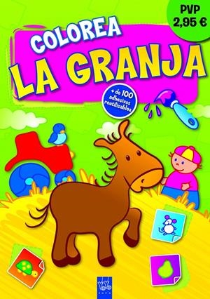 COLOREA LA GRANJA. BURRITO | 9788408036623 | YOYO | Llibreria La Font de Mimir - Llibreria online Barcelona - Comprar llibres català i castellà