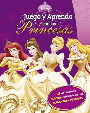JUEGO Y APRENDO CON LAS PRINCESAS | 9788499513898 | DISNEY | Llibreria La Font de Mimir - Llibreria online Barcelona - Comprar llibres català i castellà