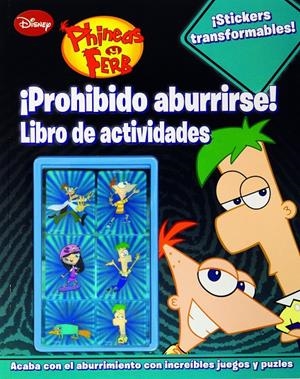 PYF. ¡PROHIBIDO ABURRIRSE! | 9788499513980 | DISNEY | Llibreria La Font de Mimir - Llibreria online Barcelona - Comprar llibres català i castellà