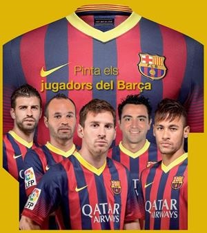 PINTA ELS JUGADORS DEL BARÇA! | 9788490572573 | MARIANI, ANDRÉS / BATEC, S. L. PRODUCCIONES | Llibreria La Font de Mimir - Llibreria online Barcelona - Comprar llibres català i castellà