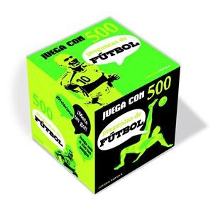 JUEGA CON 500 PREGUNTAS DE FUTBOL | 9788448009878 | AA. VV. | Llibreria La Font de Mimir - Llibreria online Barcelona - Comprar llibres català i castellà