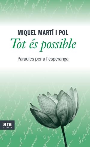 TOT ES POSSIBLE | 9788415642473 | MARTI I POL, MARTI | Llibreria La Font de Mimir - Llibreria online Barcelona - Comprar llibres català i castellà