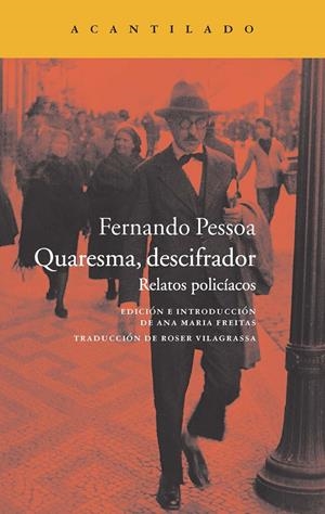 QUARESMA, DESCIFRADOR | 9788416011193 | PESSOA, FERNANDO | Llibreria La Font de Mimir - Llibreria online Barcelona - Comprar llibres català i castellà