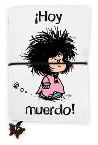 LIBRETA MAFALDA HOY MUERDO | 9788868212889 | QUINO | Llibreria La Font de Mimir - Llibreria online Barcelona - Comprar llibres català i castellà