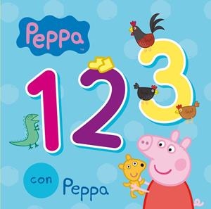 123 CON PEPPA (PEPPA PIG. TODO CARTÓN) | 9788448842918 | VARIOS AUTORES | Llibreria La Font de Mimir - Llibreria online Barcelona - Comprar llibres català i castellà