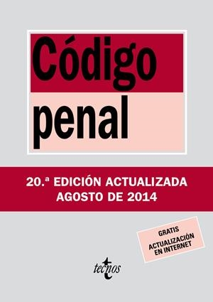 CÓDIGO PENAL | 9788430962358 | EDITORIAL TECNOS | Llibreria La Font de Mimir - Llibreria online Barcelona - Comprar llibres català i castellà