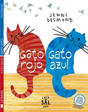 GATO ROJO, GATO AZUL | 9788494113659 | DESMOND, JENNI | Llibreria La Font de Mimir - Llibreria online Barcelona - Comprar llibres català i castellà