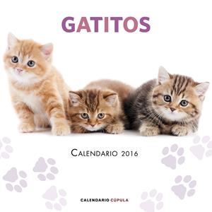 CALENDARIO GATITOS 2016 | 9788448021719 | AA. VV. | Llibreria La Font de Mimir - Llibreria online Barcelona - Comprar llibres català i castellà