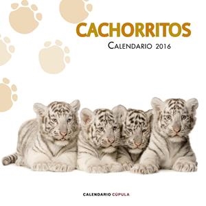 CALENDARIO CACHORRITOS 2016 | 9788448021733 | AA. VV. | Llibreria La Font de Mimir - Llibreria online Barcelona - Comprar llibres català i castellà
