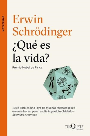 ¿QUÉ ES LA VIDA? | 9788490661680 | ERWIN SCHRÖDINGER | Llibreria La Font de Mimir - Llibreria online Barcelona - Comprar llibres català i castellà