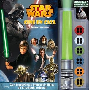 STAR WARS. CINE EN CASA. SABLE LÁSER | 9788408144847 | AA. VV. | Llibreria La Font de Mimir - Llibreria online Barcelona - Comprar llibres català i castellà