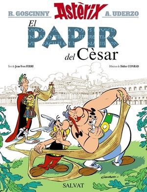 EL PAPIR DEL CÈSAR | 9788469604694 | GOSCINNY, RENÉ/FERRI, JEAN-YVES | Llibreria La Font de Mimir - Llibreria online Barcelona - Comprar llibres català i castellà