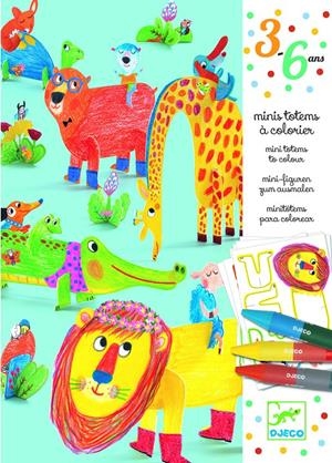 MINITOTEMS PARA COLOREAR TODOS AMIGOS | 3070900098619 | Llibreria La Font de Mimir - Llibreria online Barcelona - Comprar llibres català i castellà