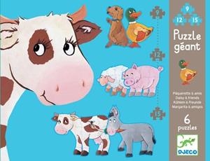 PUZZLE PROGRESIVO MARGARITA Y SUS AMIGOS | 3070900071117 | Llibreria La Font de Mimir - Llibreria online Barcelona - Comprar llibres català i castellà