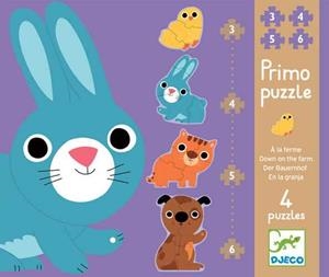 PUZZLE PROGRESIVO EN LA GRANJA | 3070900071346 | Llibreria La Font de Mimir - Llibreria online Barcelona - Comprar llibres català i castellà