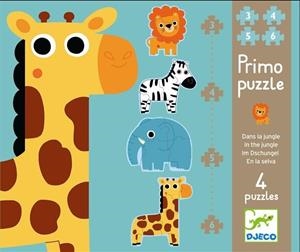 PUZZLE PROGRESIVO EN LA JUNGLA | 3070900071353 | Llibreria La Font de Mimir - Llibreria online Barcelona - Comprar llibres català i castellà