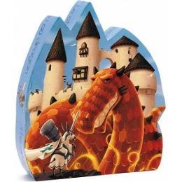 PUZZLE SILUETA EL CASTILLO DEL DRAGON | 3070900072503 | Llibreria La Font de Mimir - Llibreria online Barcelona - Comprar llibres català i castellà