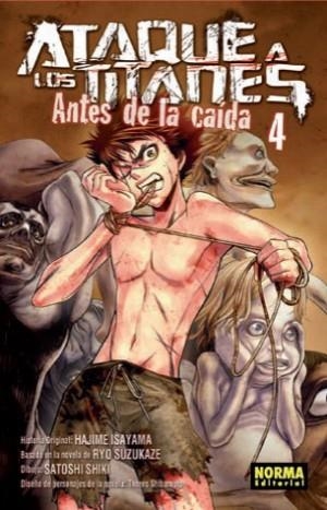 ATAQUE DE LOS TITANES: ANTES DE LA CAIDA 4 | 9788467921694 | ISAYAMA / SUZUKAZE / SHIBAMOTO / SHIKI | Llibreria La Font de Mimir - Llibreria online Barcelona - Comprar llibres català i castellà