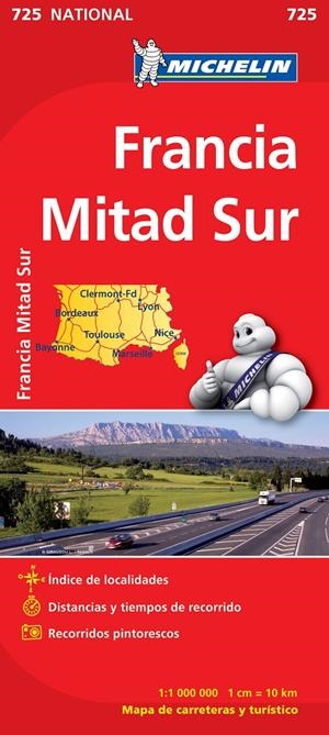 MAPA NATIONAL FRANCIA SUR | 9782067171244 | VARIOS AUTORES | Llibreria La Font de Mimir - Llibreria online Barcelona - Comprar llibres català i castellà