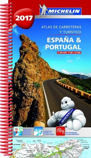ATLAS DE CARRETERAS Y TURÍSTICO ESPAÑA & PORTUGAL 2017 | 9782067217690 | VARIOS AUTORES | Llibreria La Font de Mimir - Llibreria online Barcelona - Comprar llibres català i castellà