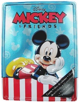 MICKEY Y SUS AMIGOS. CAJA METÁLICA | 9788499516455 | DISNEY | Llibreria La Font de Mimir - Llibreria online Barcelona - Comprar llibres català i castellà