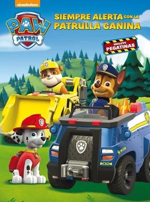SIEMPRE ALERTA CON LA PATRULLA CANINA (PAW PATROL - PATRULLA CANINA. ACTIVIDADES | 9788437201436 | NICKELODEON | Llibreria La Font de Mimir - Llibreria online Barcelona - Comprar llibres català i castellà