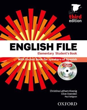 ENGLISH FILE ELEMENTARY: STUDENT'S BOOK AND WORKBOOK WITH ANSWER KEY PACK 3RD ED | 9780194598910 | CLIVE OXENDEN/CHRISTINA LATHAM-KOENIG/PAUL SELIGSON | Llibreria La Font de Mimir - Llibreria online Barcelona - Comprar llibres català i castellà