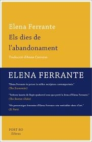 ELS DIES DE L'ABANDONAMENT | 9788416259779 | FERRANTE, ELENA | Llibreria La Font de Mimir - Llibreria online Barcelona - Comprar llibres català i castellà