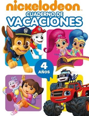 CUADERNO DE VACACIONES NICKELODEON. 4 AÑOS | 9788437201474 | NICKELODEON | Llibreria La Font de Mimir - Llibreria online Barcelona - Comprar llibres català i castellà