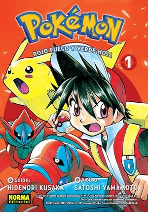 POKEMON 13. ROJO FUEGO Y VERDE HOJA 01 | 9788467925128 | KUSAKA , YAMAMOTO | Llibreria La Font de Mimir - Llibreria online Barcelona - Comprar llibres català i castellà