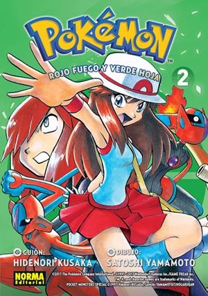 POKEMON 14. ROJO FUEGO Y VERDE HOJA 02 | 9788467925135 | KUSAKA , YAMAMOTO | Llibreria La Font de Mimir - Llibreria online Barcelona - Comprar llibres català i castellà