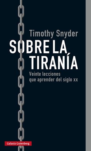SOBRE LA TIRANÍA | 9788416734979 | SNYDER, TIMOTHY | Llibreria La Font de Mimir - Llibreria online Barcelona - Comprar llibres català i castellà