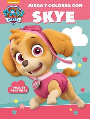 JUEGA Y COLOREA CON SKYE (PAW PATROL - PATRULLA CANINA. ACTIVIDADES) | 9788437201481 | NICKELODEON | Llibreria La Font de Mimir - Llibreria online Barcelona - Comprar llibres català i castellà