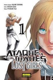 ATAQUE A LOS TITANES LOST GIRLS 01 | 9788467927849 | HAJIME ISAYAMA | Llibreria La Font de Mimir - Llibreria online Barcelona - Comprar llibres català i castellà
