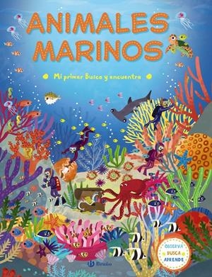 MI PRIMER BUSCA Y ENCUENTRA. ANIMALES MARINOS | 9788469620373 | VV. AA. | Llibreria La Font de Mimir - Llibreria online Barcelona - Comprar llibres català i castellà