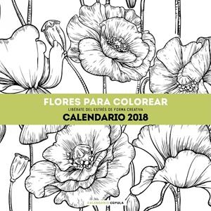 CALENDARIO FLORES PARA COLOREAR 2018 | 9788448023560 | AA. VV. | Llibreria La Font de Mimir - Llibreria online Barcelona - Comprar llibres català i castellà