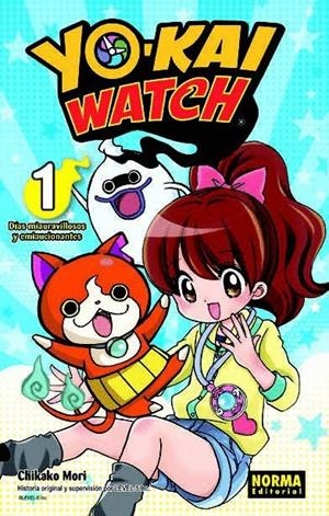 YO-KAI WATCH 01. DÍAS MARAVILLOSOS Y EMIAUCIONANTES | 9788467928211 | CHIKAKO MORI | Llibreria La Font de Mimir - Llibreria online Barcelona - Comprar llibres català i castellà