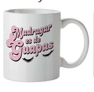 DESAYUNAR Y VOLVER A LA CAMA. TAZA MUG. LA VECINA | 8432715096238 | Llibreria La Font de Mimir - Llibreria online Barcelona - Comprar llibres català i castellà