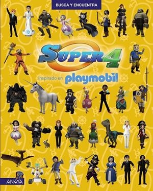 SUPER 4 - BUSCA Y ENCUENTRA | 9788469834589 | PLAYMOBIL | Llibreria La Font de Mimir - Llibreria online Barcelona - Comprar llibres català i castellà