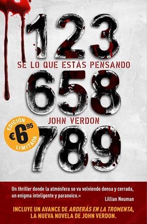 SÉ LO QUE ESTÁS PENSANDO | 9788416859160 | VERDON, JOHN | Llibreria La Font de Mimir - Llibreria online Barcelona - Comprar llibres català i castellà