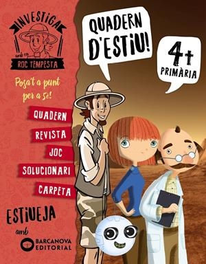 INVESTIGA AMB EN ROC TEMPESTA. QUADERN D'ESTIU 4T | 9788448944858 | MURILLO, NÚRIA/CERDÀ, XIMO | Llibreria La Font de Mimir - Llibreria online Barcelona - Comprar llibres català i castellà