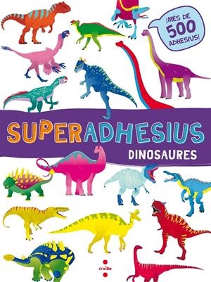 C-SUPERADHESIUS DINOSAURES | 9788466144025 | LIBRI, DE AGOSTINI | Llibreria La Font de Mimir - Llibreria online Barcelona - Comprar llibres català i castellà