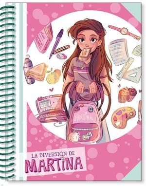 LIBRETA DE LA DIVERSIÓN DE MARTINA (ROSA) (LA DIVERSIÓN DE MARTINA) | 9788417460532 | D'ANTIOCHIA, MARTINA | Llibreria La Font de Mimir - Llibreria online Barcelona - Comprar llibres català i castellà
