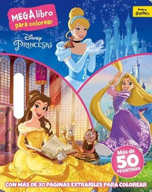 PRINCESAS. MEGALIBRO PARA COLOREAR | 9788499518572 | DISNEY | Llibreria La Font de Mimir - Llibreria online Barcelona - Comprar llibres català i castellà