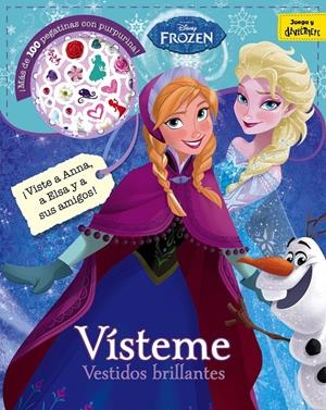 FROZEN. VÍSTEME. VESTIDOS BRILLANTES | 9788499518596 | DISNEY | Llibreria La Font de Mimir - Llibreria online Barcelona - Comprar llibres català i castellà