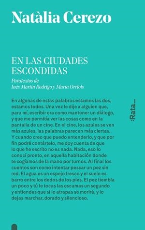 EN LAS CIUDADES ESCONDIDAS | 9788416738410 | CEREZO, NATÀLIA | Llibreria La Font de Mimir - Llibreria online Barcelona - Comprar llibres català i castellà