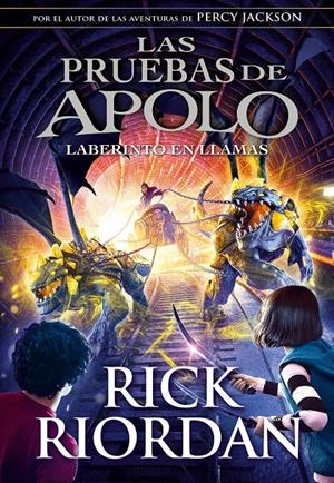 EL LABERINTO EN LLAMAS (LAS PRUEBAS DE APOLO 3) | 9788490439494 | RIORDAN, RICK | Llibreria La Font de Mimir - Llibreria online Barcelona - Comprar llibres català i castellà