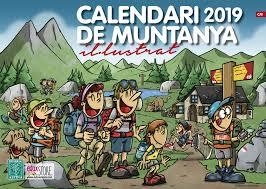 CALENDARI DE MUNTANYA IL·LUSTRAT 2019 | 9788480907545 | Llibreria La Font de Mimir - Llibreria online Barcelona - Comprar llibres català i castellà