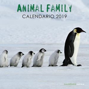 CALENDARIO ANIMAL FAMILY 2019 | 9788448024703 | AA. VV. | Llibreria La Font de Mimir - Llibreria online Barcelona - Comprar llibres català i castellà