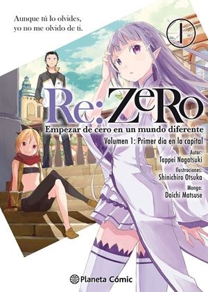 RE:ZERO Nº 01 | 9788491468691 | NAGATSUKI, TAPPEI | Llibreria La Font de Mimir - Llibreria online Barcelona - Comprar llibres català i castellà